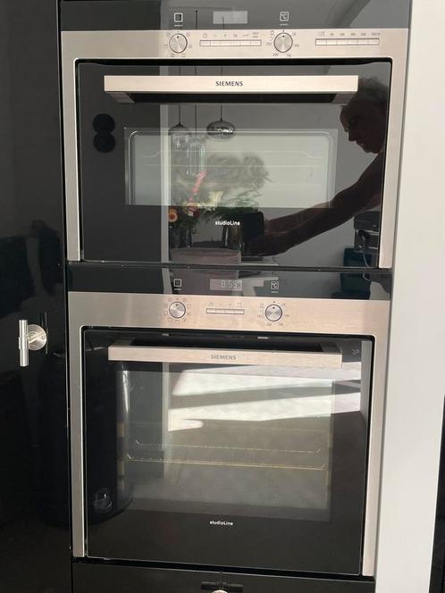 Siemens hete lucht oven 60x60 en 45 cm combi magnetr, Witgoed en Apparatuur, Ovens, Gebruikt, Oven, 45 tot 60 cm, Hete lucht, Ophalen
