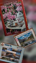Puzzels 1000 stukjes zgan compleet 6 stuks, Ophalen of Verzenden, 500 t/m 1500 stukjes, Zo goed als nieuw