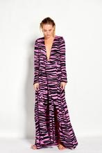 Stieglitz lange maxi wikkel jurk roze zwart xs 34, Kleding | Dames, Verzenden, Zwart, Stieglitz, Stieglitz