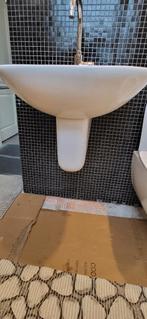 Nette wasbak, Compleet met Grohe kraan...GRATIS, Huis en Inrichting, Badkamer | Badkamermeubels, Ophalen, Gebruikt, 50 tot 100 cm