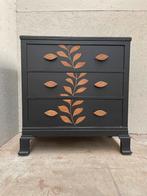 Decoratief houten ladenkast, Ophalen, 50 tot 100 cm, Zo goed als nieuw, 3 of 4 laden