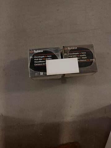 Metro wandtegels, glanzend, Sphinx, eerste keus, 4 dozen beschikbaar voor biedingen