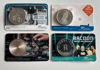 KNM coincard Diamantbewerker + 3 andere penning, Ophalen of Verzenden, Overige materialen