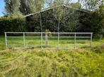 Nieuwe hek met schoonheidsfoutje, Tuin en Terras, Tuinhekken en Hekwerk, Ophalen, Nieuw, IJzer