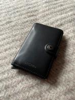 Secrid mini wallet leder zwart matte black, Gebruikt, Ophalen of Verzenden, Zwart
