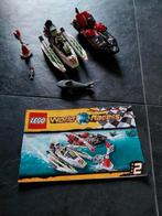 Lego world racers 8897 boten, Ophalen of Verzenden, Gebruikt, Lego
