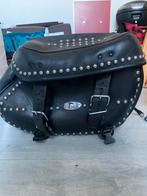Originele lederen zijtassen Harley Davidson, Motoren, Ophalen, Gebruikt