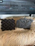 Oude Houten Textieldrukblokken / Batik Stempels - Set van 2, Ophalen