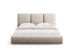 Bedframe Horizon met hoofdbord en opbergruimte velvet 140 x, Ophalen of Verzenden, Niet ingevuld, Niet ingevuld, Niet ingevuld