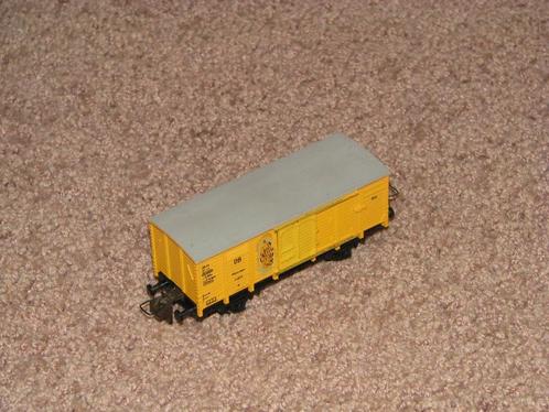 Trix Express: 3408 Bananenwagen, plat dak, Hobby en Vrije tijd, Modeltreinen | H0, Zo goed als nieuw, Wagon, Gelijkstroom, Trix