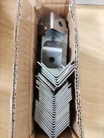 Hoekbevestiging 90gr 20x6x6.5 RVS 90 stuks, Ophalen, Nieuw, Overige typen, Rvs