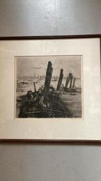 Puntgave ets van Theo Beerendonk 1937, Antiek en Kunst, Ophalen of Verzenden