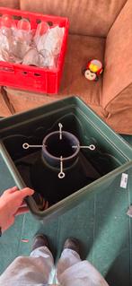 kerstboom standaard, Ophalen