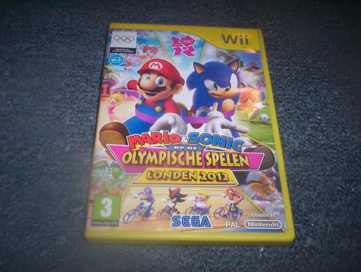 mario & sonic op de olympische spelen londen 2012, Spelcomputers en Games, Games | Nintendo Wii, Zo goed als nieuw, Sport, 3 spelers of meer