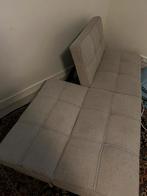 Slaapbank bank tiener kamer logeren grijs opklapbed, Huis en Inrichting, Ophalen of Verzenden, Zo goed als nieuw, Tweepersoons