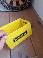 Vintage Heineken Krat - Geel Plastic, Ophalen, Gebruikt, Minder dan 50 cm, Minder dan 50 cm