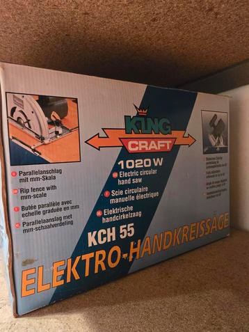 King Craft Elektro-Handkreissäge KCH 55 - Cirkelzaag beschikbaar voor biedingen
