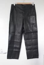 NIEUWE cropped zwarte (nep)leren broek van C&S the Label, Verzenden, Zwart, Maat 42/44 (L), Nieuw