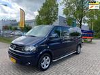 Volkswagen Transporter 2.0 TDI L2H1 DC - AUTOMAAT - NAP !, Stof, Gebruikt, Zwart, 4 cilinders