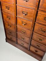 Apothekerskast ladekast kleppenkast antiek, Ophalen, 5 laden of meer, Eikenhout, Zo goed als nieuw