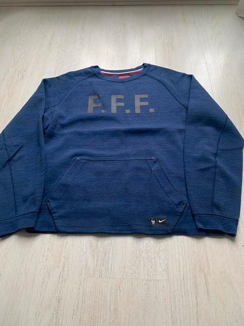 Nike tech fleece sweater blauw/ zwarte weving maat M, Kleding | Heren, Sportkleding, Zo goed als nieuw, Algemeen, Maat 48/50 (M)