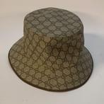 Gucci GG Supreme Tender bucket hat in beige and ebony