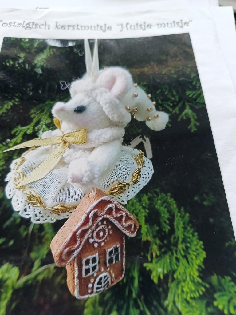 Patroon kerstmuisje, Ophalen of Verzenden, Boek of Patroon