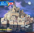Puzz3D Mont-Saint-Michel - 220 stukjes, Hobby en Vrije tijd, Denksport en Puzzels, Ophalen of Verzenden, Zo goed als nieuw