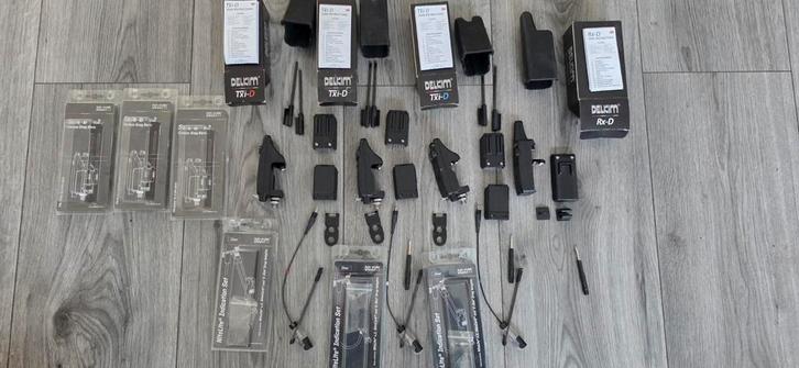 Delkim Txi-D 3+1 Set met Accessoires, Watersport en Boten, Hengelsport | Karpervissen, Zo goed als nieuw, Complete set, Ophalen