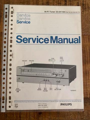 Philips service manuals beschikbaar voor biedingen