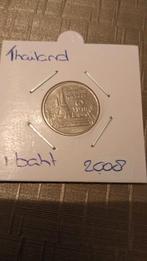 1 baht 2008, Thailand, Postzegels en Munten, Munten | Azië, Verzenden, Zuidoost-Azië