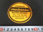 sticker Rotterdam standox HERBERTS autolakken De Keenstr. 26, Ophalen, Zo goed als nieuw, Bedrijf of Vereniging