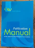 Publication Manual Of the American Psychological Association, Ophalen of Verzenden, Zo goed als nieuw, Overige onderwerpen