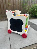 Houten loopwagen, Kinderen en Baby's, Speelgoed | Houten speelgoed, Gebruikt, Ophalen, Duw- of Trekspeelgoed