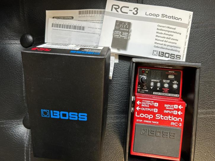 Boss Loop Station RC-3 pedaal gitaar, Muziek en Instrumenten, Effecten, Zo goed als nieuw, Overige typen, Ophalen