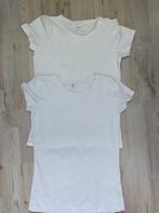 2 witte shirts, Kinderen en Baby's, Kinderkleding | Maat 158, Meisje, Zo goed als nieuw, Shirt of Longsleeve, Hema