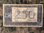 Zilverbon 2 1/2 Gulden 1938, Postzegels en Munten, Bankbiljetten | Nederland, Ophalen of Verzenden, 2½ gulden, Los biljet