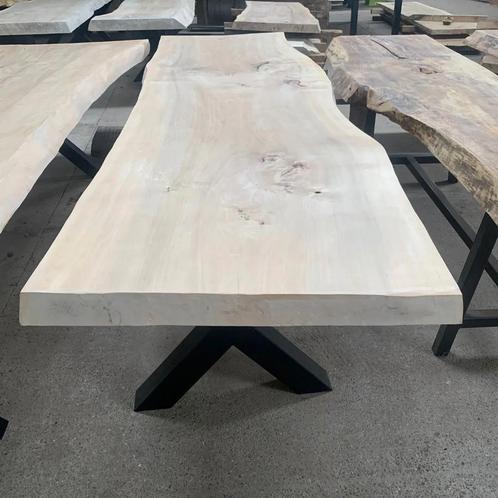 Boomstamtafels tafelbladen planken Wandplanken, Huis en Inrichting, Tafels | Salontafels, Nieuw, Minder dan 50 cm, 50 tot 100 cm
