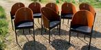 Design stoelen design kuipstoelen 8st design kuipstoelen, Ophalen, Gebruikt, Leer