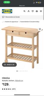 Keuken trolley, Huis en Inrichting, Keuken | Keukenelementen, Ophalen, Zo goed als nieuw, 25 tot 50 cm, Minder dan 100 cm