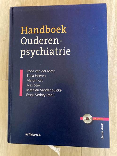 Handboek ouderenpsychiatrie, Van der Mast &Kat, 3e druk 2010, Boeken, Studieboeken en Cursussen, Zo goed als nieuw, Beta, Ophalen of Verzenden