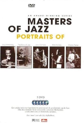 MASTERS OF JAZZ - PORTAITS OF  5 Dvd box beschikbaar voor biedingen