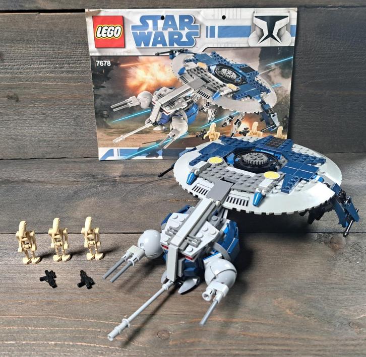 Lego Star Wars set 7678. Droid Gunship, Kinderen en Baby's, Speelgoed | Duplo en Lego, Zo goed als nieuw, Lego, Complete set, Ophalen of Verzenden