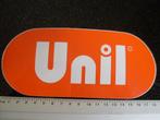 sticker Unil logo, Verzenden, Zo goed als nieuw, Merk