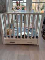 Witte houten babybox met lade TWF, Kinderen en Baby's, Boxen, Ophalen of Verzenden, Zo goed als nieuw, Vierkant, Lade