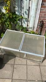 Kas voor in de tuin gratis, Tuin en Terras, Kassen, Ophalen of Verzenden, Glas, Gebruikt, Aluminium
