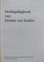 Oorlogsdagboek van Jeanne van Zaalen, Ophalen of Verzenden, 20e eeuw of later, Zo goed als nieuw