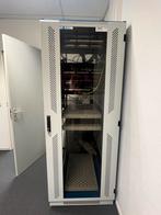 Serverkast - Netwerkkast, Computers en Software, Serverkasten, Ophalen of Verzenden, Gebruikt, Glas, Geperforeerd