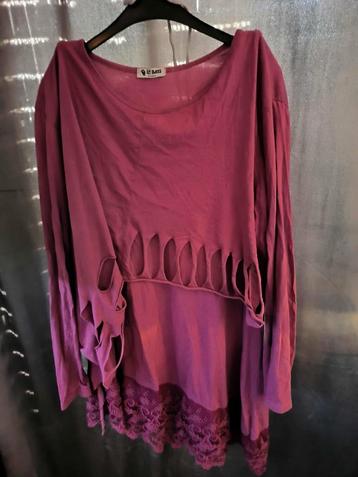 Prachtig dubbel shirt maat 58/60 beschikbaar voor biedingen