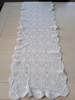 Vintage handgemaakte gehaakte tafelloper, Ophalen of Verzenden, Zo goed als nieuw, Rechthoek